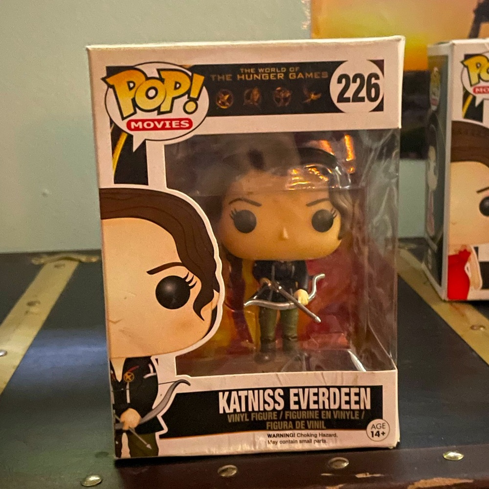 2 Hunger Games Funko pops.